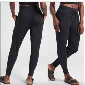 Athleta Bliss Black Jogger Pants Size S